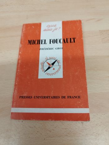 que sais je?

MICHEL FOUCAULT

FRÉDÉRIC GROS