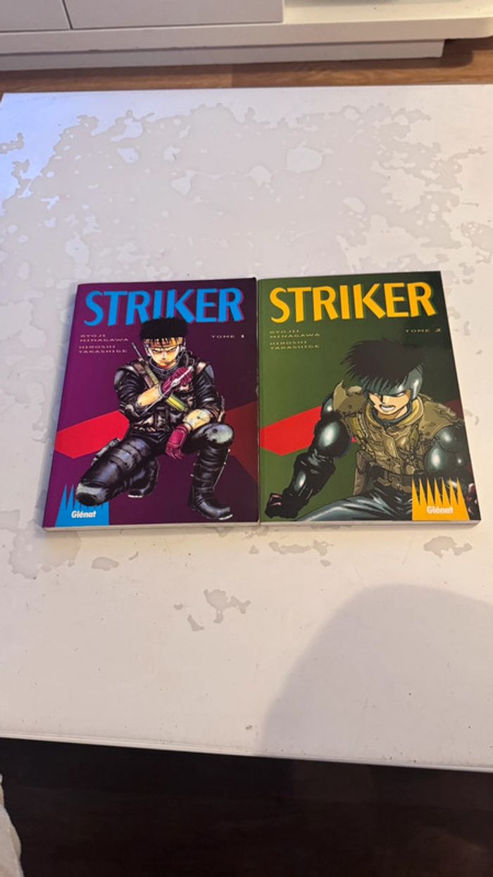 Striker - Tomes 1 et 2 - Éditions Glénat - Ryoji Minagawa & Hiroshi Takashige