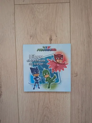 Livre Pyjamasques Bibou et la chasse au trésor