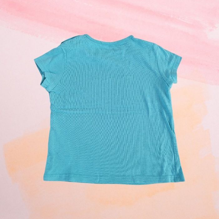 T-shirt bébé KIABI turquoise "Bébé Parfait" – 24 mois - photo numéro 2