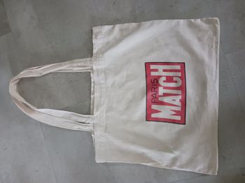 sac en toile Paris Match