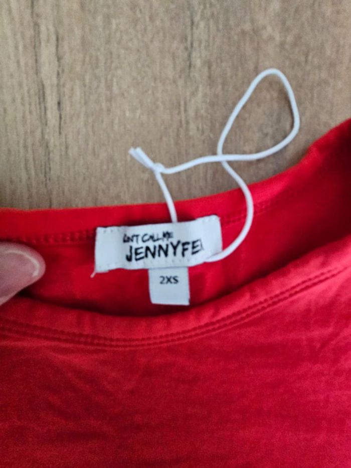 Teee shirt rouge xxs fille adolescente femme - photo numéro 6