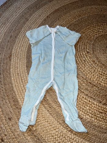 Pyjama coton kimbaloo 6 mois ouverture devant