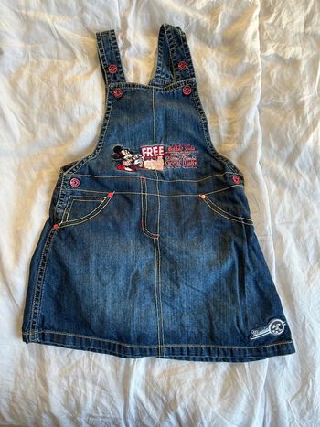 Salopette Robe en jeans Minnie 3 ans / 36 mois Disney