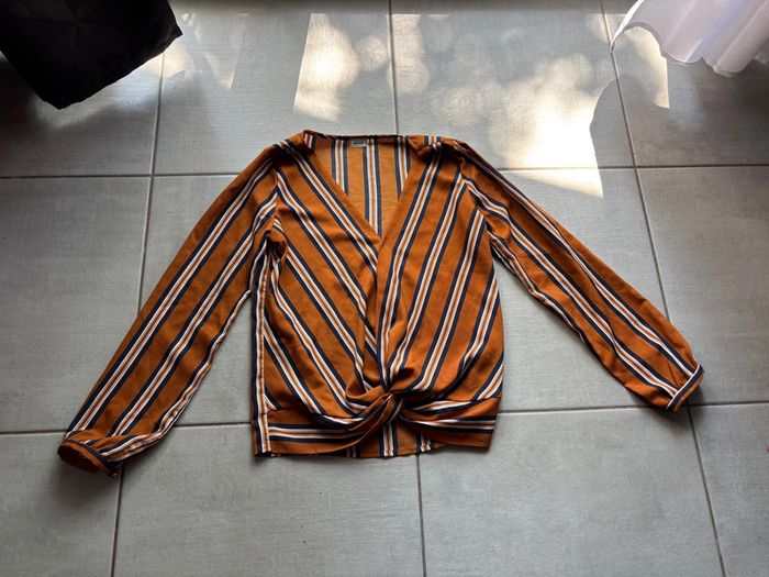 🌟 Haut à rayures croisé - Pimkie - Taille XS 🌟