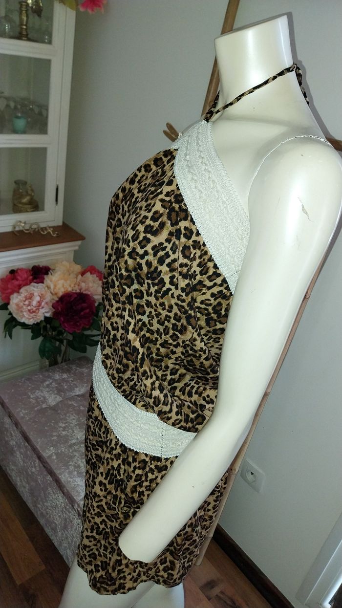 Combishort fluide léopard Taille S/ M Très bon etat - photo numéro 10