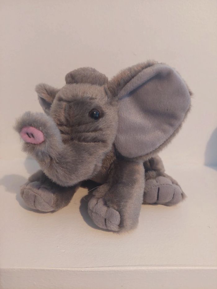 Wild republic - peluche bebe éléphant - photo numéro 4