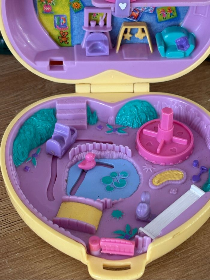 Polly Pocket cœur strollin baby - photo numéro 4