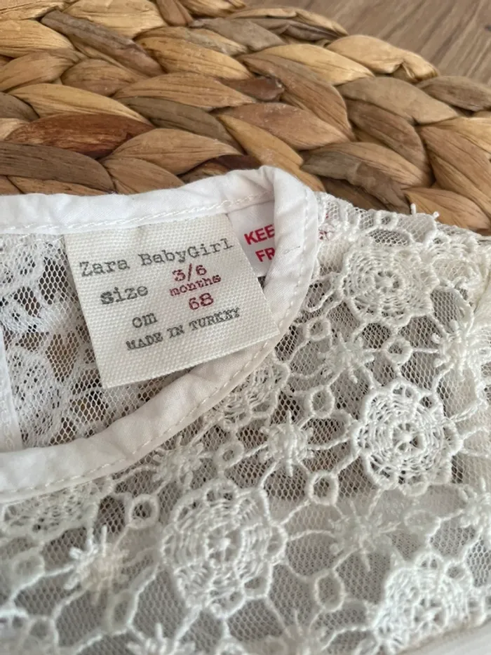 Robe blanche Zara - photo numéro 3