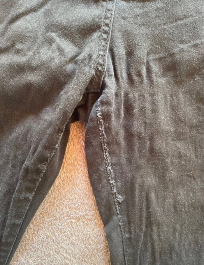 jean noir classique GEMO - taille 38 - bon état - photo numéro 2