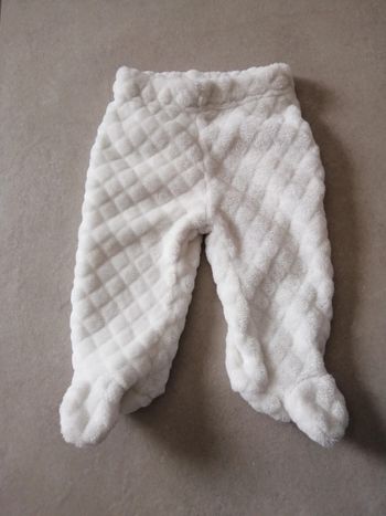 Pantalon pieds polaire mixte 3 mois