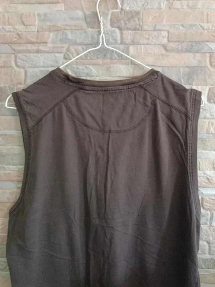 Débardeur marron OWK - XL - photo numéro 3
