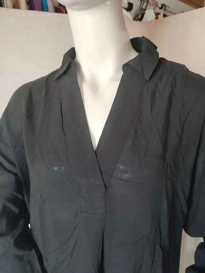 Robe noire manches longues - photo numéro 3