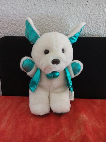 Chien, lapin vintage, marque Sorini spa