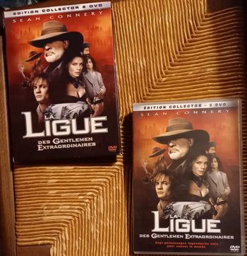 coffret DVD La Ligue des gentlemen extraordinaires  Édition Collector 2 DVD Sean Connery