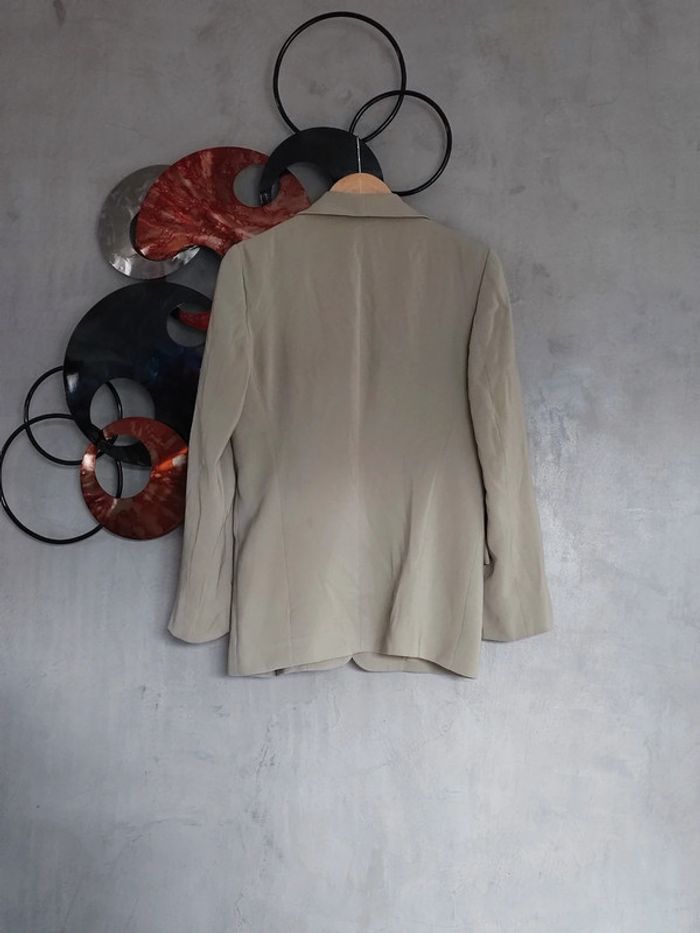 Blazer beige sauge vintage Matiz - photo numéro 2