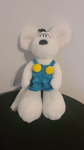 Peluche souris Diddl avec salopette