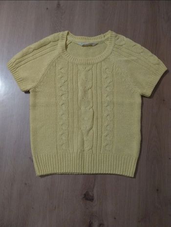 Pull sans manches fille 6 ans