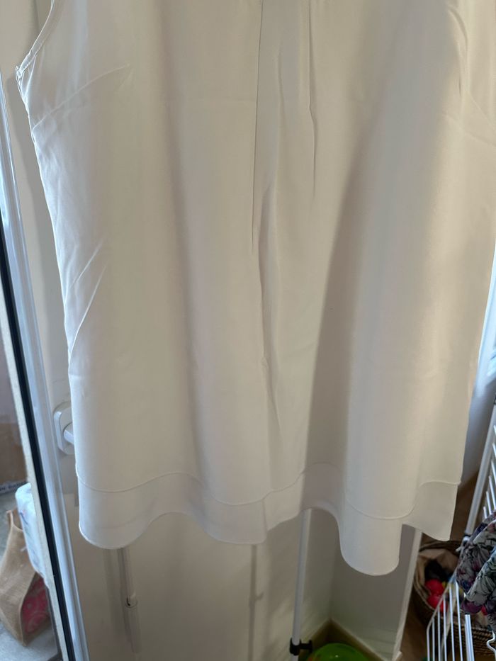 Blouse blanche débardeur blanc - taille XL - Shein - photo numéro 4