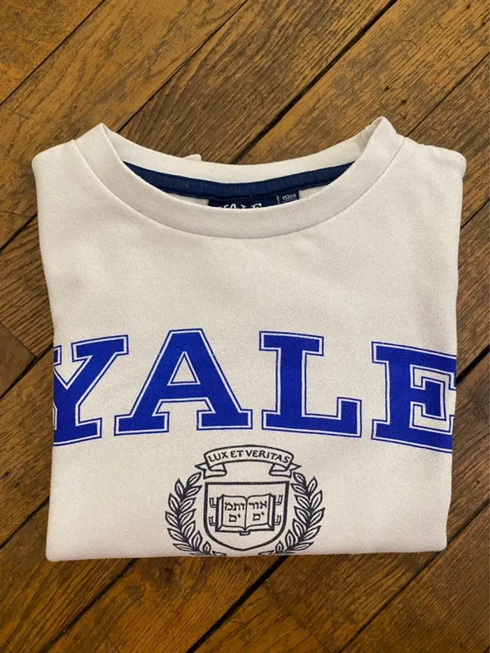 sweat Vertbaudet Yale University - Taille 12 ans - photo numéro 17