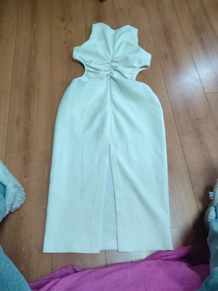 Robe écru. Taille L - photo numéro 2