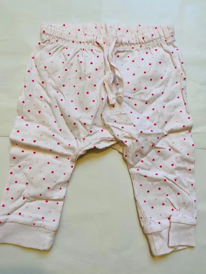 Lot 7 pantalons fille 9 mois - photo numéro 4