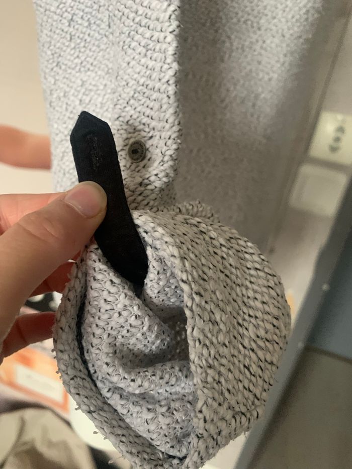 Pull blanc et noir - photo numéro 6