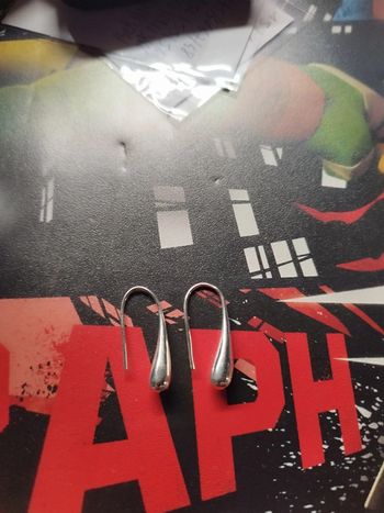 Boucles d'oreilles en argent