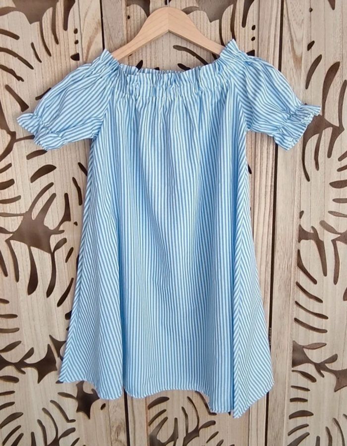 Robe mini à rayures Taille S - photo numéro 6