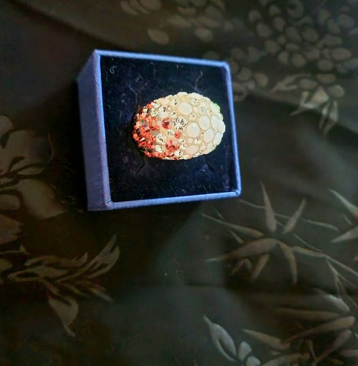 Superbe Bague cocktail Swarovski Authentique - photo numéro 7