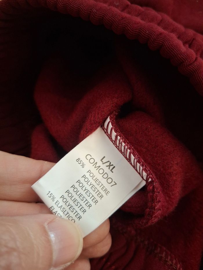 Pantalon jogging bordeaux neuf L/XL - photo numéro 2