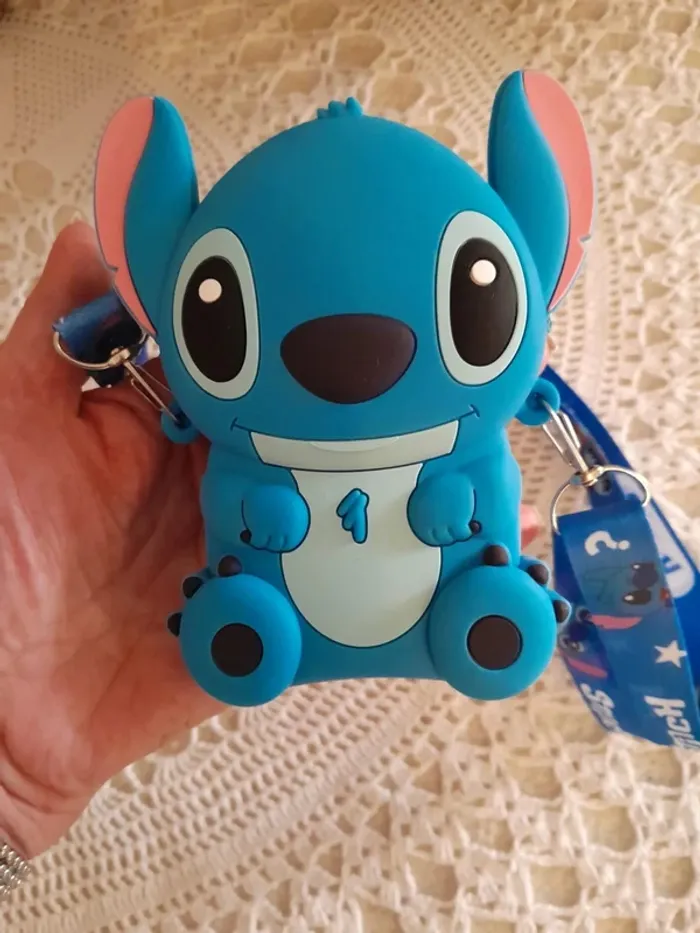Pochette, porte monnaie, sac, enfant Stitch - photo numéro 7