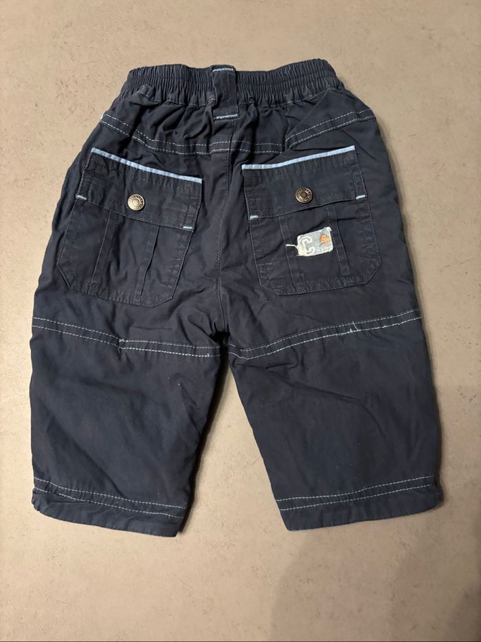 Pantalon bleu doublé cadet Rousselle - photo numéro 3