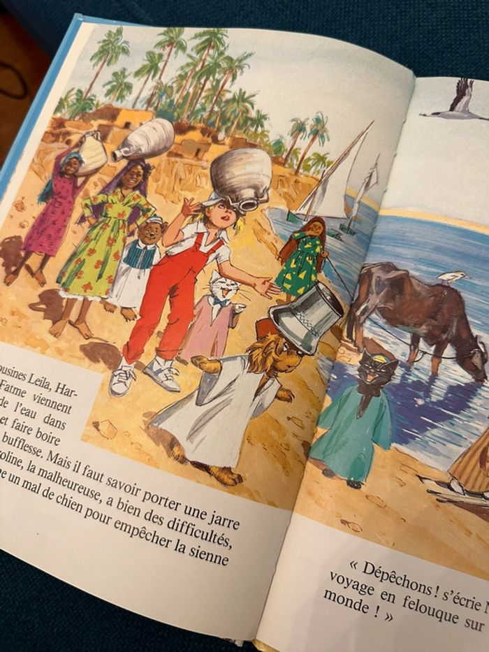 Caroline en Égypte livre de collection de Pierre Probst hachette bd - photo numéro 3