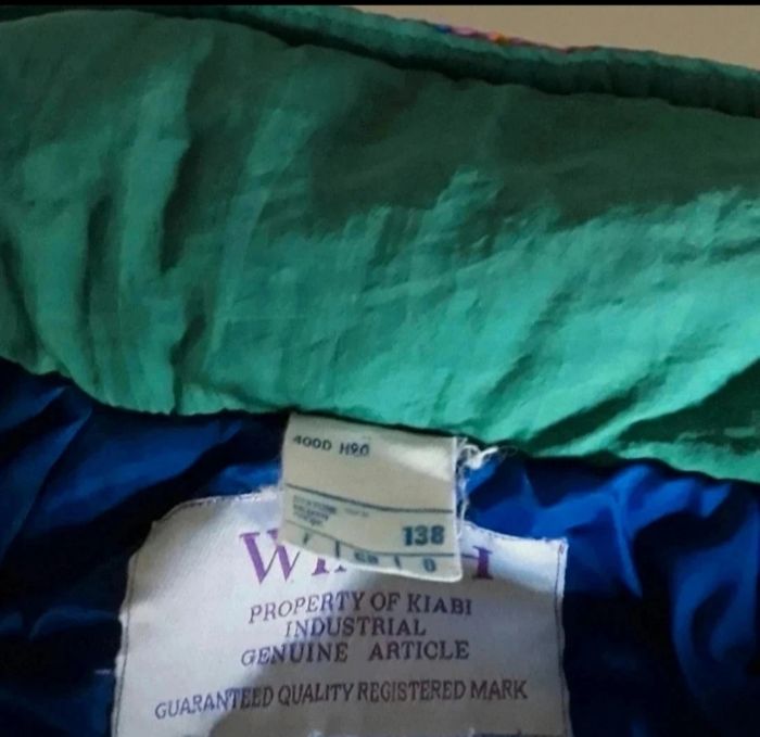 🫶 Combinaison de ski Wintch verte vintage – Taille 10 ans - photo numéro 4