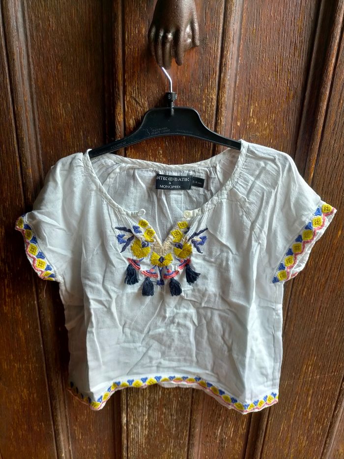 Ravissante tunique Antik Batik x monoprix 6 ans - photo numéro 1