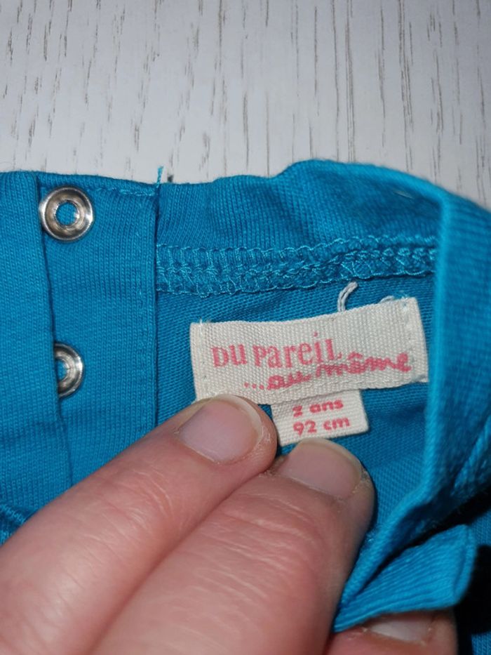 Tee shirt longues manches dpam 24 mois - photo numéro 4