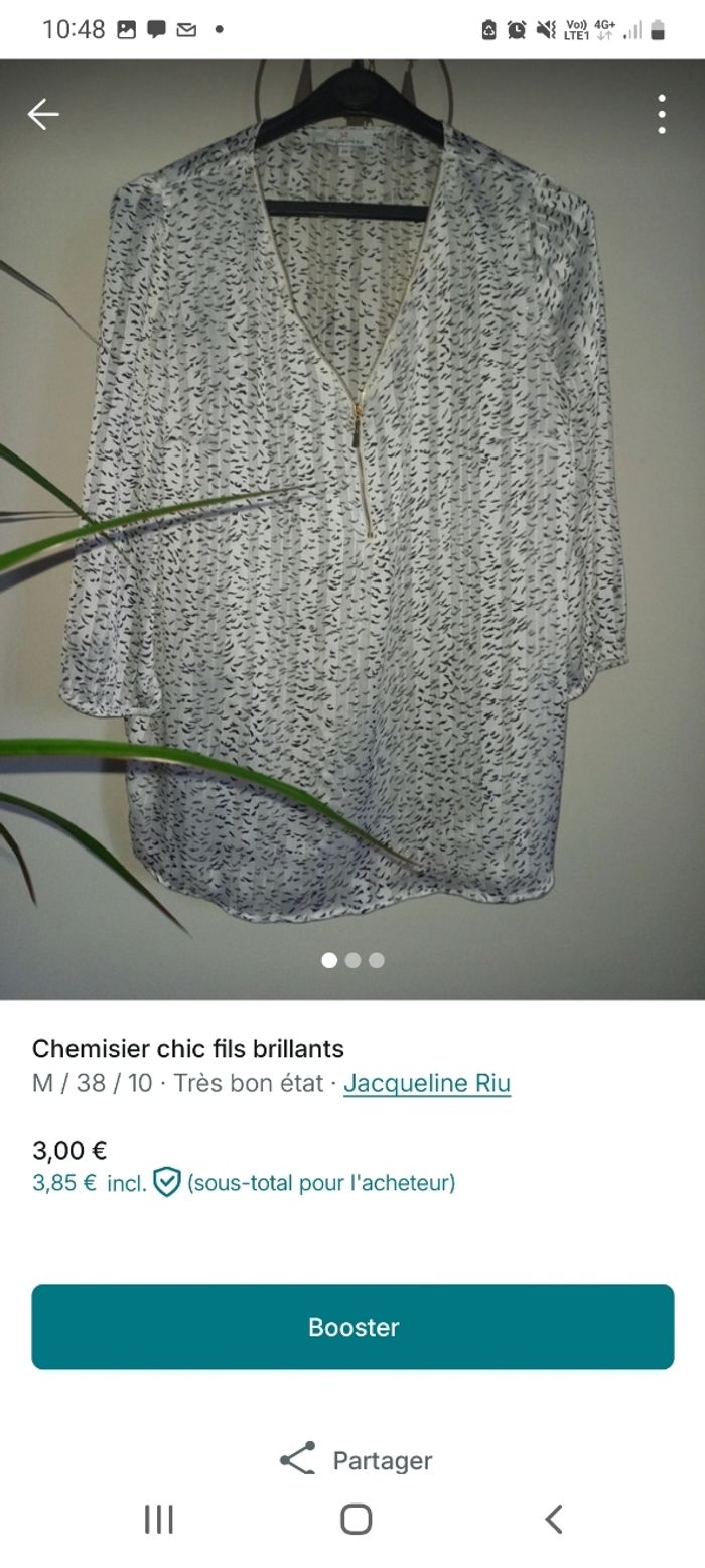 Blouse fils brillants - photo numéro 3