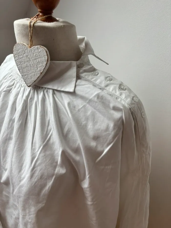🌸 Blouse blanche MAJE - Taille 1 (équivalent 36) 🌸 - photo numéro 2