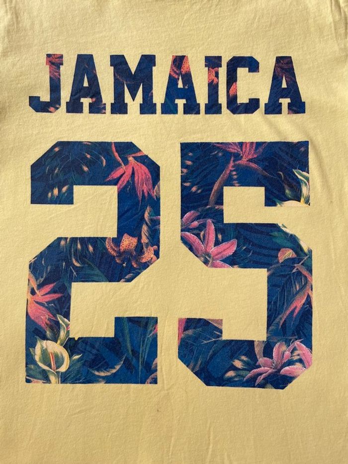 Tee-shirt jaune We taille xs 100% coton manches courts, col rond, neuf - photo numéro 8