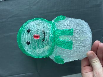 bonhomme de neige lumineux