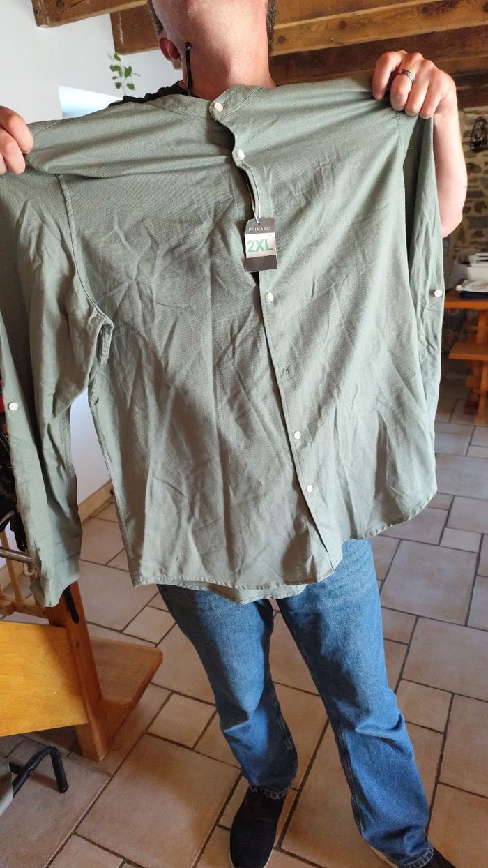 Chemise verte - photo numéro 3