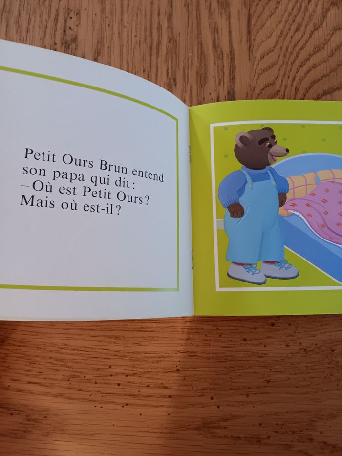 Livre enfant petit ours brun - photo numéro 3