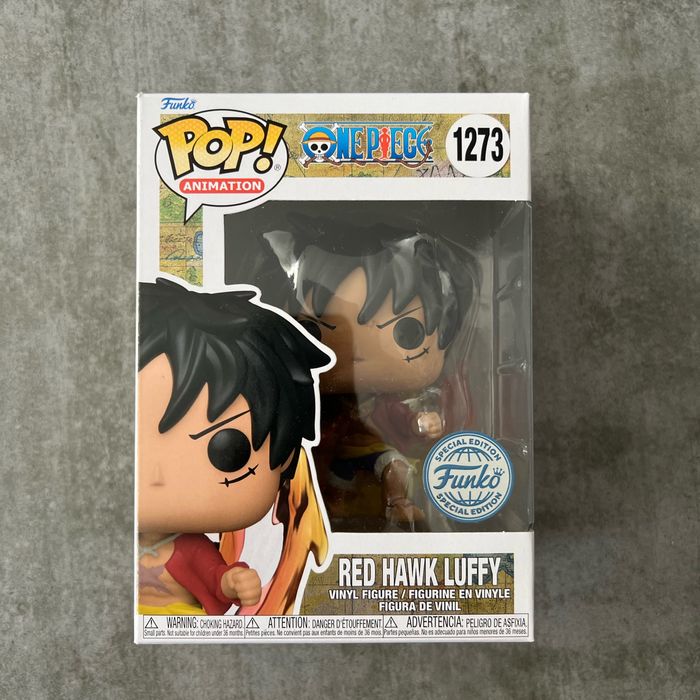 Funko pop red hawk luffy 1273 special edition one piece