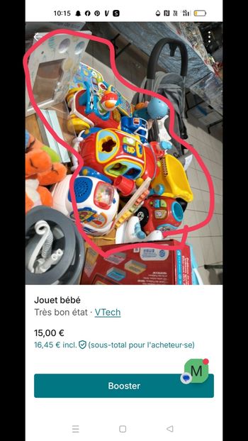 Lot de jouets