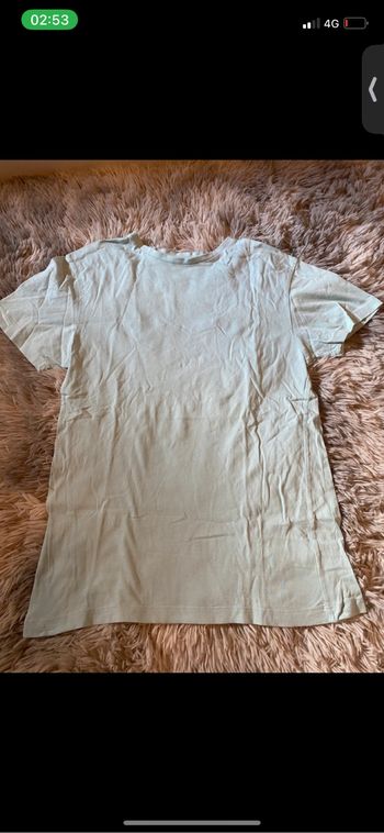 Tee-shirt turquoise
