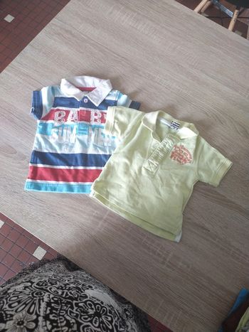 Lot de 2 polo 6 mois