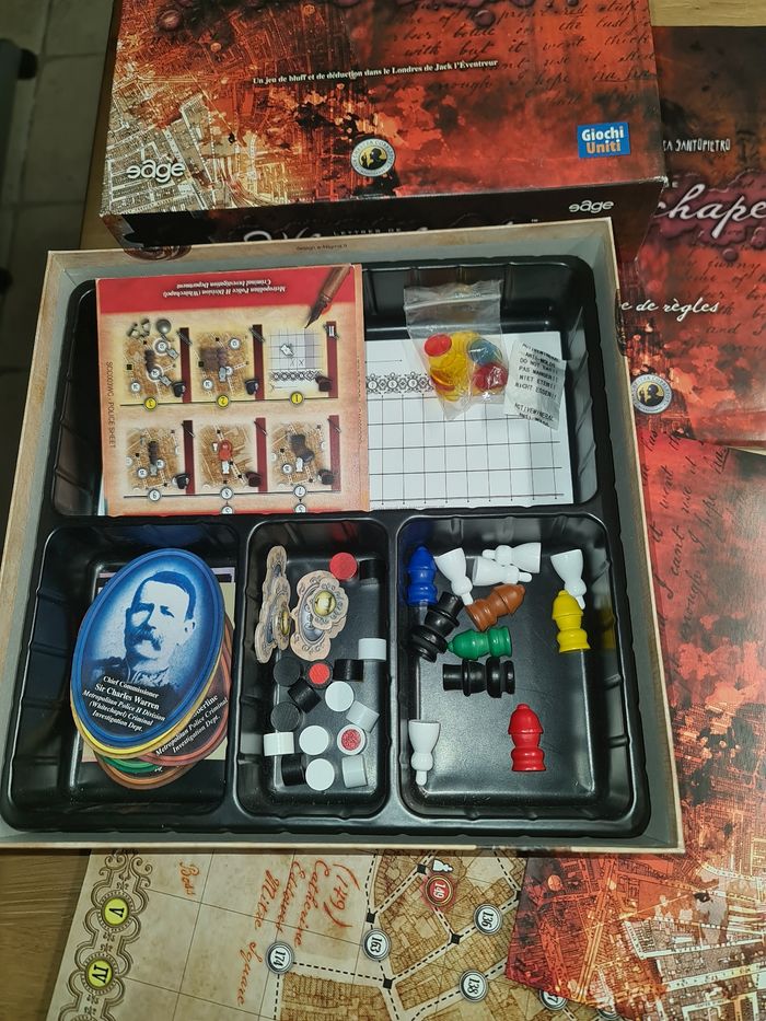 Jeu de société Lettres De Whitechapel des éditions eage - photo numéro 2
