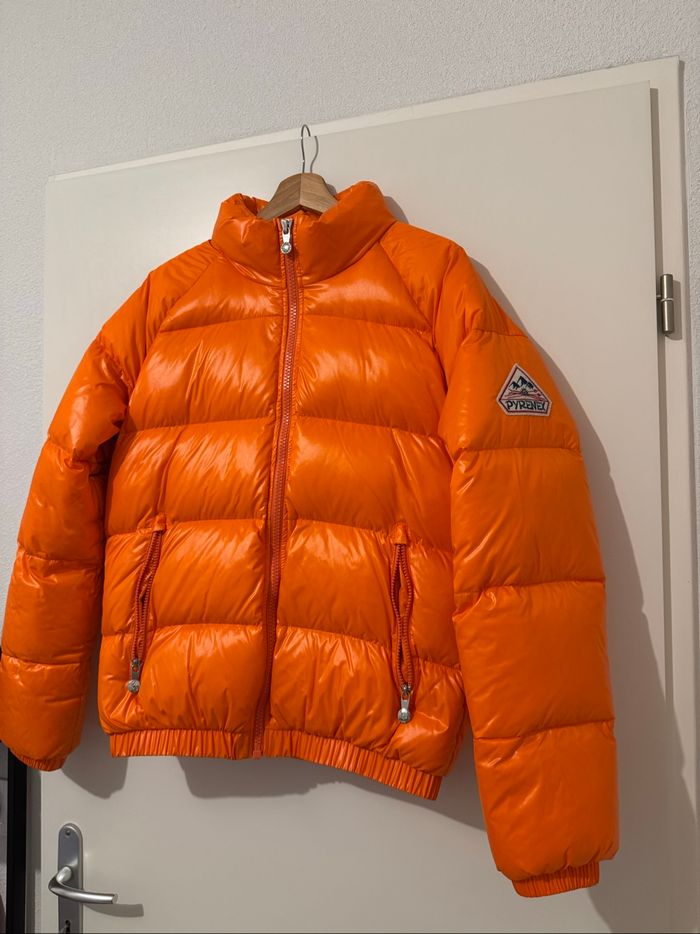 Doudoune Pyrenex Mythic vintage - Homme - Taille S - Orange - Très bon état - photo numéro 2