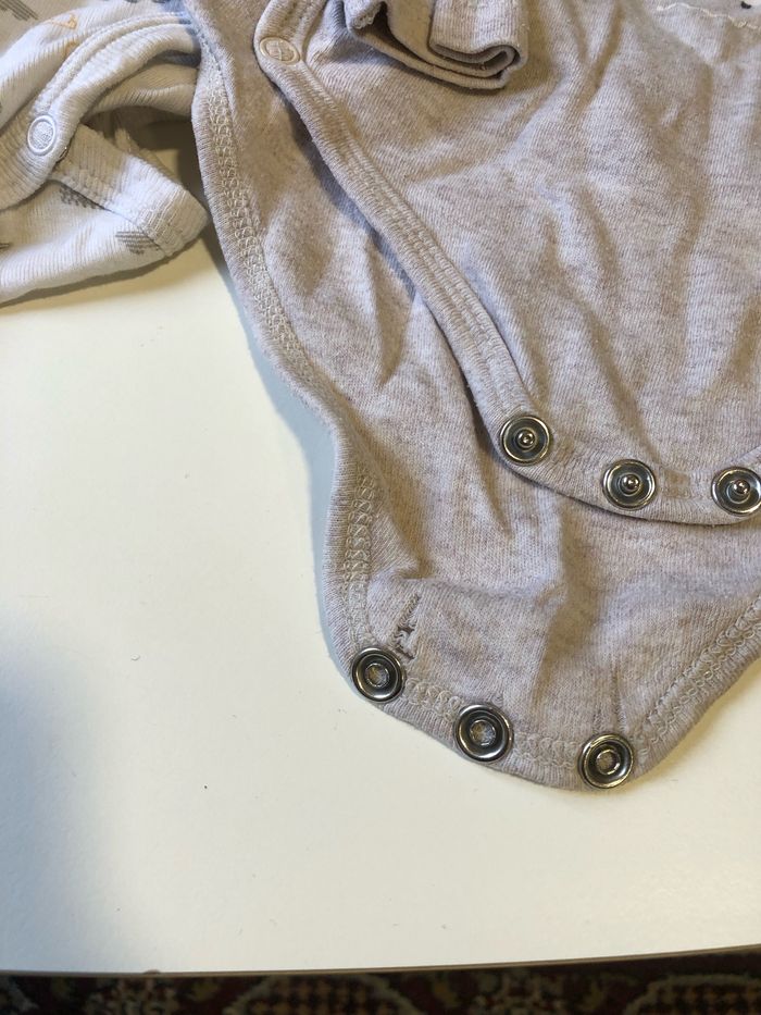 Lot boddys manches longues ouverture sur l’avant - photo numéro 2